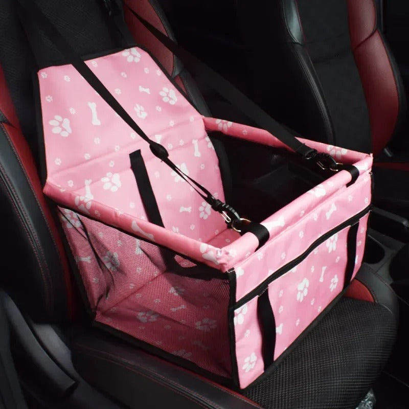 Waterproof Dog Car Seat with Safety Mat & Travel Storage Bag – Foldable, Durable, and Easy to Clean, Available in 9 Colours