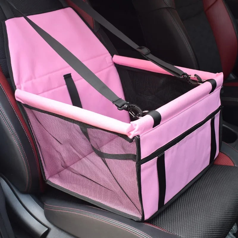 Waterproof Dog Car Seat with Safety Mat & Travel Storage Bag – Foldable, Durable, and Easy to Clean, Available in 9 Colours