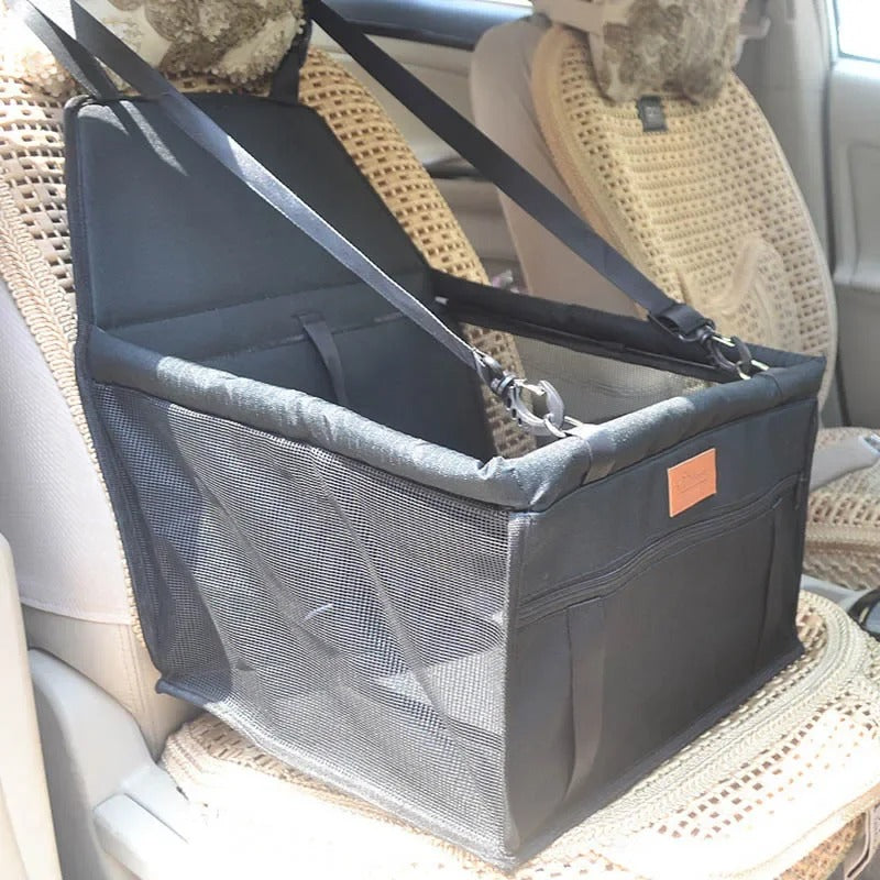 Waterproof Dog Car Seat with Safety Mat & Travel Storage Bag – Foldable, Durable, and Easy to Clean, Available in 9 Colours