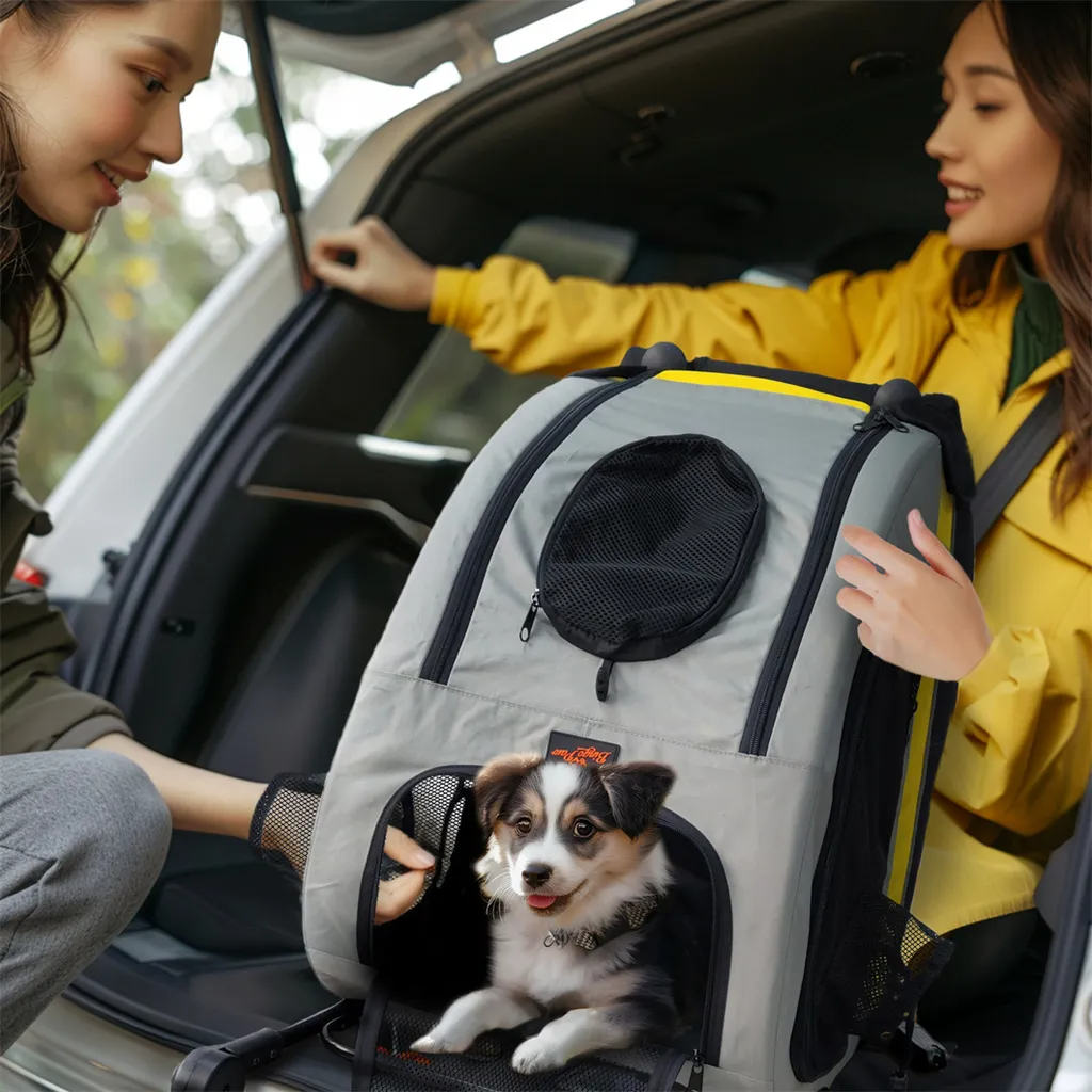 2-in-1 Convertible Pet Stroller, Dog car seat