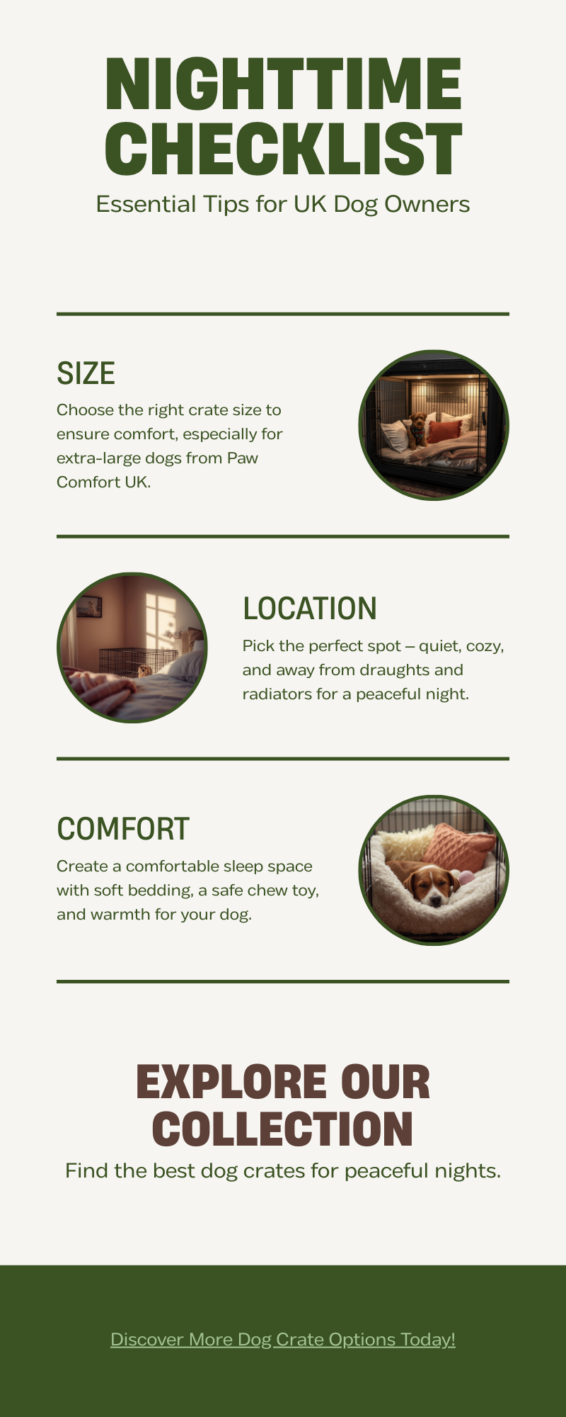 Night-Time Crate Training: A Calm UK Guide – Paw Comfort UK guide