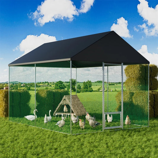 Outdoor Extra-Tall Chicken Coop & Pen – Designed for UK Gardens and Allotments