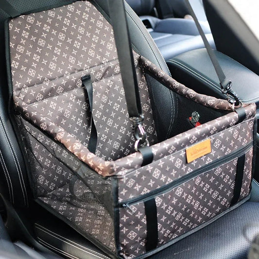 Waterproof Dog Car Seat with Safety Mat & Travel Storage Bag – Foldable, Durable, and Easy to Clean, Available in 9 Colours